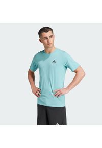 Adidas - Train Essentials Feelready Training Tee. Kolor: wielokolorowy, czarny, zielony. Materiał: materiał