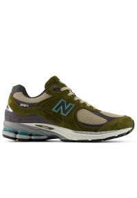Buty unisex New Balance U20028RG - zielone. Kolor: zielony. Materiał: skóra, guma. Szerokość cholewki: normalna #1