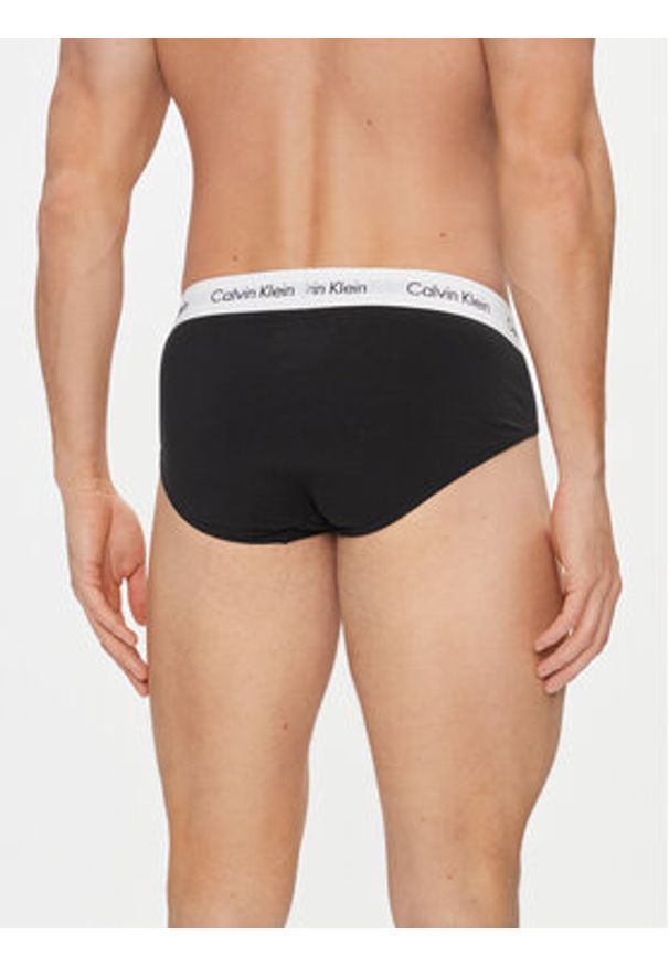 Calvin Klein Underwear Komplet 3 par slipów 0000U2661G Kolorowy. Materiał: bawełna. Wzór: kolorowy