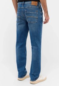 Męskie Spodnie Jeansowe Mustang Style Washington Straight Denim Blue 1016335 5000 582 #4