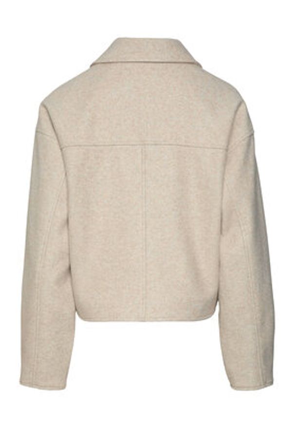 Vero Moda Kurtka przejściowa Fortune 10321977 Beżowy Regular Fit. Kolor: beżowy. Materiał: syntetyk