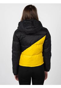 John Richmond - Richmond Sport Kurtka | UWA22085PI | Down Jacket | Kobieta | Czarny, Żółty. Typ kołnierza: kaptur. Kolor: czarny, wielokolorowy, żółty. Materiał: poliamid. Styl: sportowy #4
