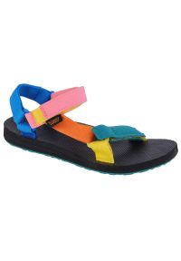 Sandały Teva W Original Universal Sandals W 1003987-SMU wielokolorowe. Zapięcie: rzepy. Kolor: wielokolorowy. Materiał: syntetyk, guma. Wzór: kolorowy. Sezon: lato