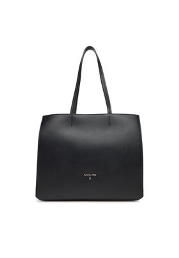 Patrizia Pepe Torebka 8B0235/L001-K470 Czarny. Kolor: czarny. Materiał: skórzane