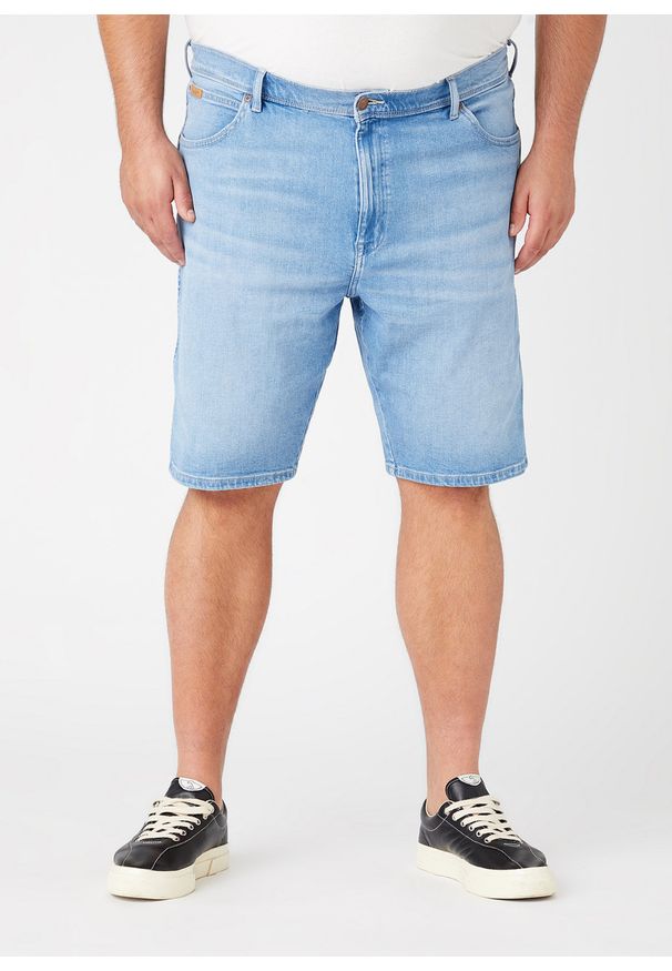 Wrangler - WRANGLER TEXAS SHORTS MĘSKIE SZORTY BLUE CHAMP W11CYI29K 112145756
