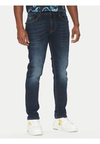 Versace Jeans Couture Jeansy 78GAB5D0 Granatowy Slim Fit. Kolor: niebieski