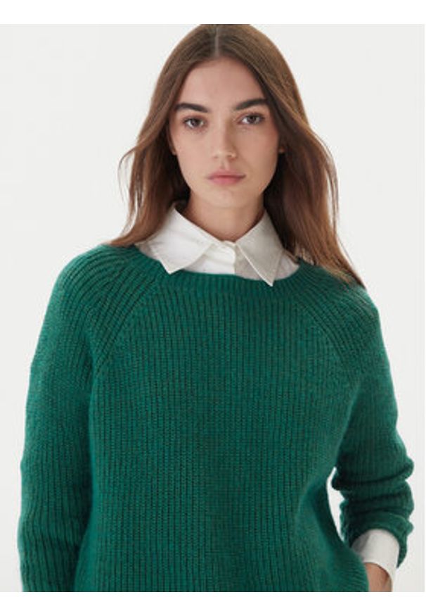 Weekend Max Mara Sweter Xeno 2525366102 Zielony Relaxed Fit. Kolor: zielony. Materiał: syntetyk