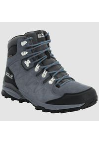 Buty trekkingowe męskie Jack Wolfskin Refugio Texapore Mid. Kolor: wielokolorowy, czarny, szary #1