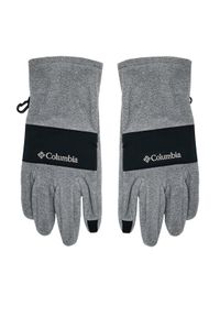 columbia - Columbia Rękawiczki Męskie Men's Fast Trek™ II Glove Szary Regular Fit. Kolor: szary. Materiał: materiał