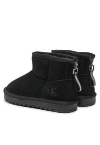 Calvin Klein Jeans Śniegowce Fur Boot V3A5-81036-0187 S Czarny. Kolor: czarny. Materiał: skóra, zamsz #4