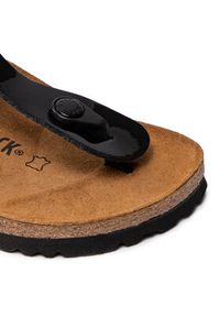 Birkenstock Japonki Gizeh Bs 0043663 Czarny. Kolor: czarny. Materiał: skóra