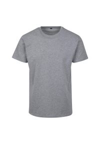 BUILD YOUR BRAND - Koszulka Dla Dorosłych Unisex Basic Heather. Kolor: szary