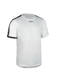 ATORKA - Koszulka do piłki ręcznej męska Atorka H100C. Kolor: biały. Materiał: poliester, materiał. Długość rękawa: krótki rękaw. Długość: krótkie