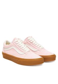 Vans Tenisówki Old Skool VN000D9YRWZ1 Różowy. Kolor: różowy. Materiał: zamsz, skóra #5