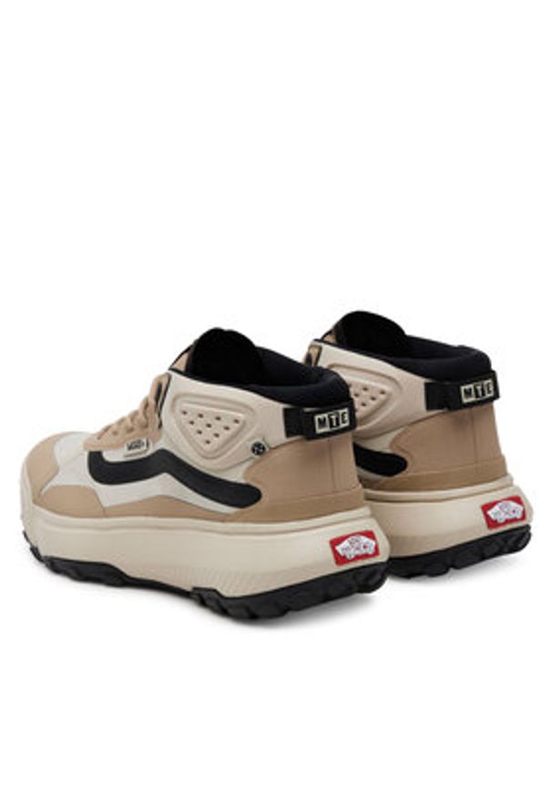 Vans Sneakersy MTE Crosspath Mid VN000CVV0E01 Brązowy. Kolor: brązowy. Materiał: materiał