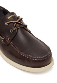 Hugo - HUGO Mokasyny Darcy Boat LT 50563321 Brązowy. Kolor: brązowy. Materiał: skóra #3