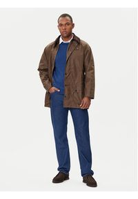 Barbour Kurtka przejściowa MWX0017BE51 Brązowy Regular Fit. Kolor: brązowy. Materiał: bawełna #6