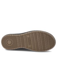 Półbuty damskie Rieker, naturalna skóra licowa,wsuwane i na lekkim koturnie, czarne, 50960-00. Zapięcie: bez zapięcia. Kolor: czarny. Materiał: skóra. Obcas: na koturnie #6