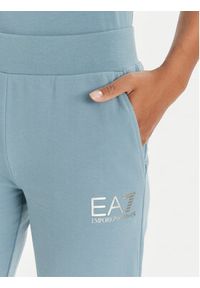 EA7 Emporio Armani Spodnie dresowe 8NTP67 TJTXZ 1533 Niebieski Regular Fit. Kolor: niebieski. Materiał: bawełna #4