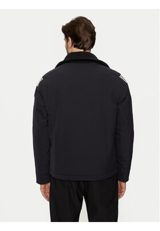 EA7 Emporio Armani Kurtka przejściowa 6DPB37 PNFRZ 1200 Czarny Regular Fit. Kolor: czarny. Materiał: syntetyk