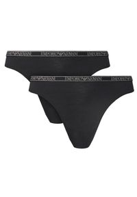Emporio Armani Underwear Komplet fig EW000406 AF10889 MC005 Czarny. Kolor: czarny. Materiał: wiskoza #1