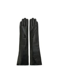 Wittchen - Damskie rękawiczki ze skóry długie. Kolor: czarny. Materiał: skóra. Styl: elegancki, wizytowy #3