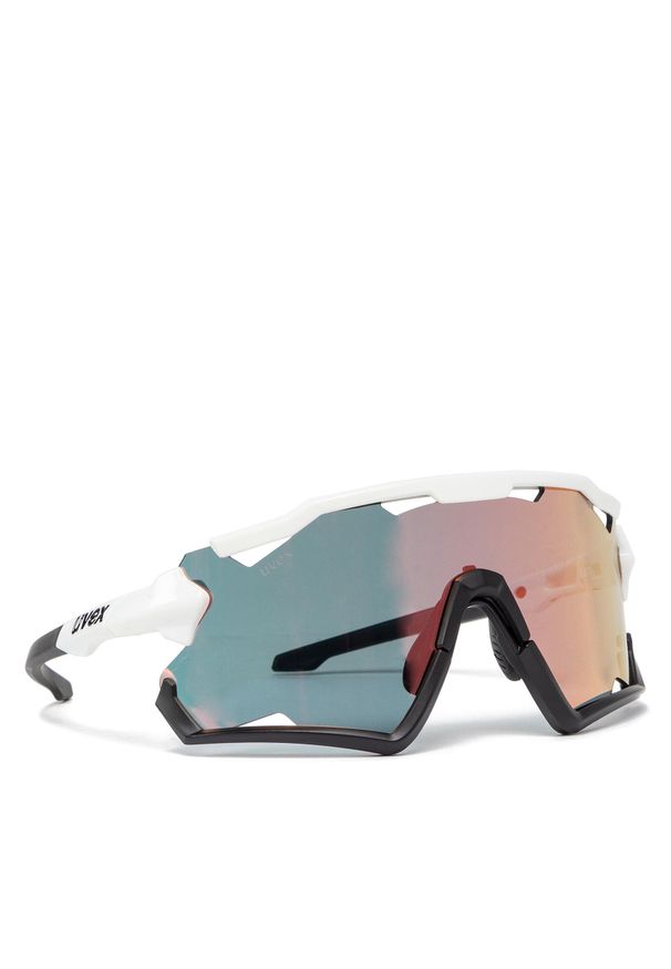 Okulary przeciwsłoneczne Uvex Sportstyle 228 S5320678206 White/Black Mat. Kolor: pomarańczowy