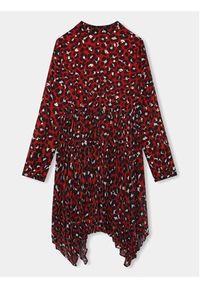 MICHAEL KORS KIDS Sukienka koszulowa R12175 Czerwony Regular Fit. Kolor: czerwony. Materiał: syntetyk. Typ sukienki: koszulowe
