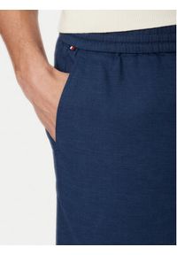 TOMMY HILFIGER - Tommy Hilfiger Szorty materiałowe Dover MW0MW44357 Niebieski Regular Fit. Kolor: niebieski. Materiał: len #5