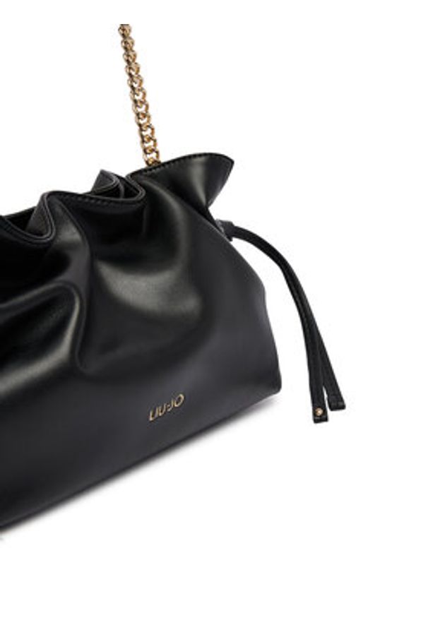 Liu Jo Torebka AA6099 E0958 Czarny. Kolor: czarny. Materiał: skórzane