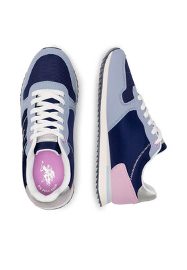U.S. Polo Assn. Sneakersy ALTENA002 Granatowy. Kolor: niebieski. Materiał: materiał