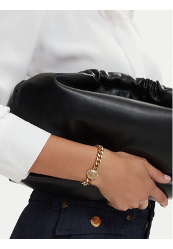 Guess Bransoletka JUBB06 190JW Złoty. Materiał: metalowe. Kolor: złoty