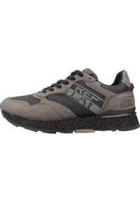 Replay - Kapcie REPLAY RS680089S Szary. Kolor: szary. Materiał: syntetyk, tkanina. Sport: turystyka piesza