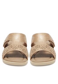 Go Soft Klapki LAH3T9092-5 Beżowy. Kolor: beżowy. Materiał: materiał #6