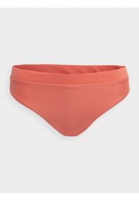 outhorn - Dół od bikini - czerwony. Kolor: czerwony. Materiał: elastan, poliester, materiał, poliamid