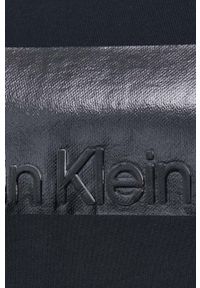 Calvin Klein Jeans bluza bawełniana J30J320334.PPYY męska kolor czarny z nadrukiem. Okazja: na co dzień. Kolor: czarny. Materiał: bawełna. Wzór: nadruk. Styl: casual #4