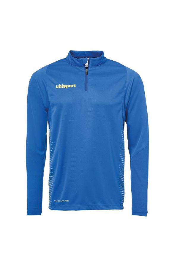 UHLSPORT - Kurtka dziecięca Uhlsport Score 1/4 Zip. Kolor: niebieski, wielokolorowy, żółty. Sport: piłka nożna