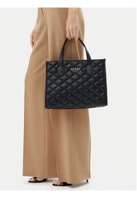 Guess Torebka HWQG96 32220 Czarny. Kolor: czarny. Materiał: skórzane #5