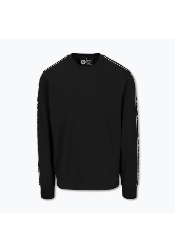 PITBULL - Bluza męska Pitbull Tape Nugget Crewneck Sweatshirt. Kolor: czarny. Sport: fitness