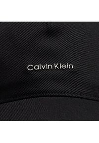 Calvin Klein Czapka z daszkiem Elevated Softs K60K611905 Czarny. Kolor: czarny. Materiał: materiał