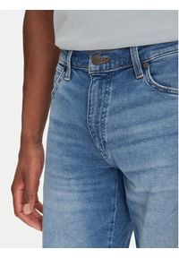 Wrangler Szorty jeansowe Colton 112362488 Niebieski Regular Fit. Kolor: niebieski. Materiał: bawełna