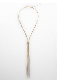 mango - Naszyjnik Mango. Materiał: złote. Kolor: złoty #1