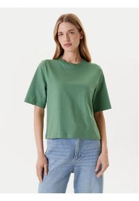 United Colors of Benetton - United Colors Of Benetton T-Shirt 3BL0E17G5 Zielony Relaxed Fit. Kolor: zielony. Materiał: bawełna #1