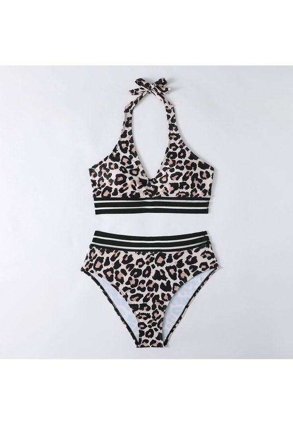 Intica - Strój kąpielowy push-up wysoki stan plaża basen Zhulduz. Stan: podwyższony. Materiał: materiał