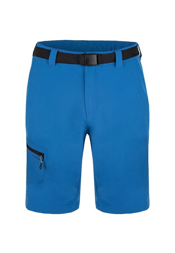 ZONE PERFECT - Męskie szorty softshell LOAP Urro, S. Kolor: fioletowy. Materiał: softshell