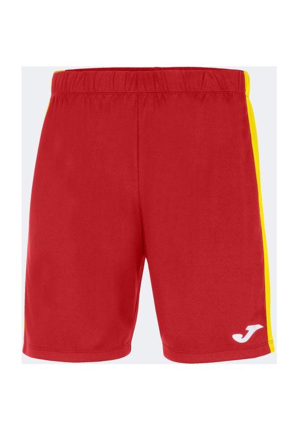 Spodenki do piłki nożnej męskie Joma Maxi. Kolor: czerwony, żółty, wielokolorowy. Sport: piłka nożna