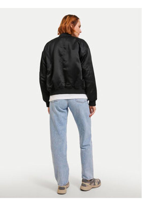 JJXX Kurtka bomber Madison 12224679 Czarny Regular Fit. Kolor: czarny. Materiał: syntetyk