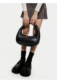 Tommy Jeans Torebka Tjw Pillow Shoulder Bag AW0AW16977 Czarny. Kolor: czarny. Materiał: skórzane #1