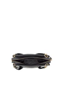 Ochnik - Torebka damska. Kolor: czarny. Wzór: aplikacja. Materiał: skórzane #3