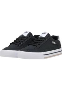 Buty do chodzenia dla dzieci Puma Court Classic. Kolor: czarny, biały, wielokolorowy. Sport: turystyka piesza